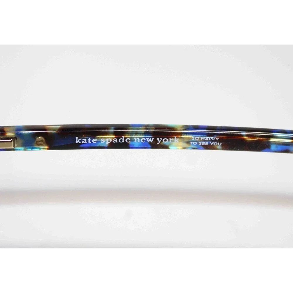 Kate Spade Blue Gold Round Glasses Tortoise Marciann LKS 49 19 12 140‎ Prescript