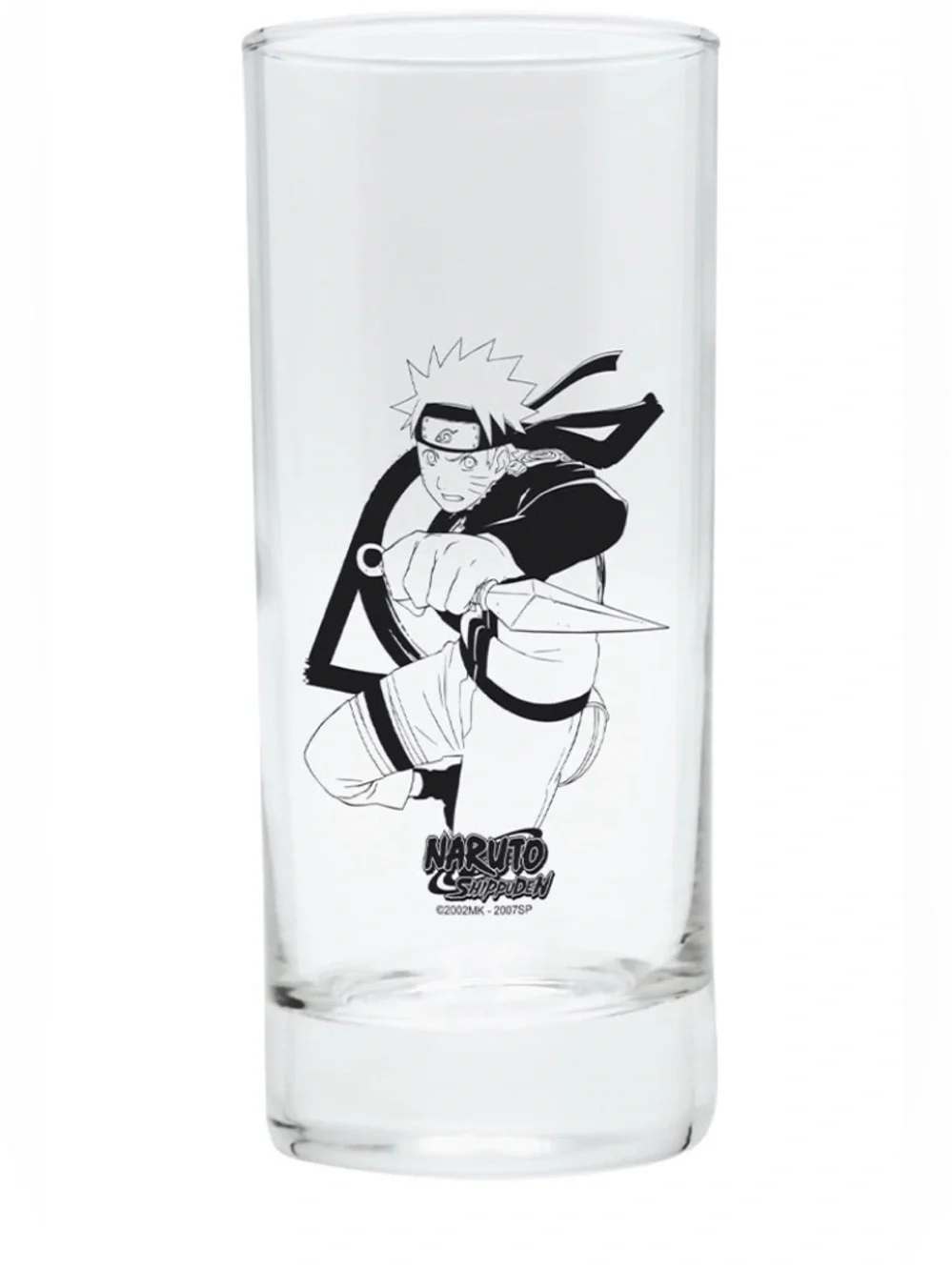 Naruto Shippuden Gift Set ABYstyle Glass Shot Glass Espresso Mug 3pc New in Box.