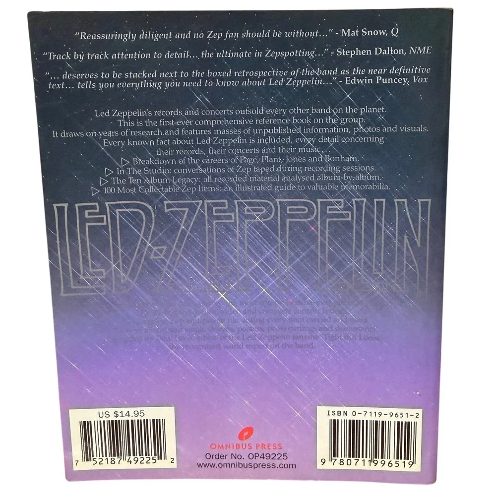 Omnibus Press led zeppelin