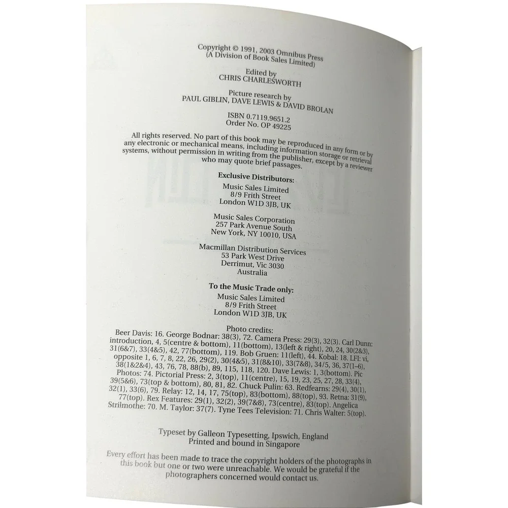 Omnibus Press led zeppelin