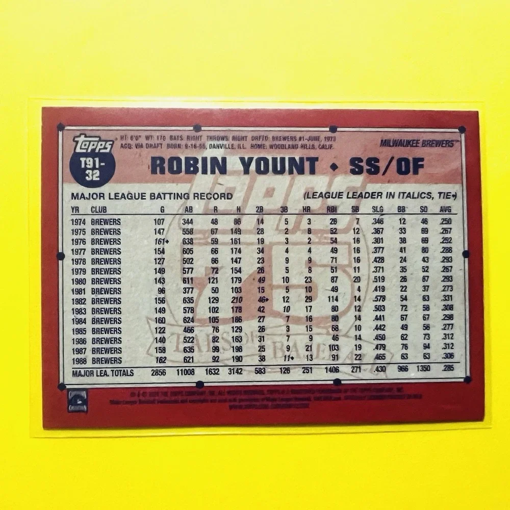 N/A robin yount