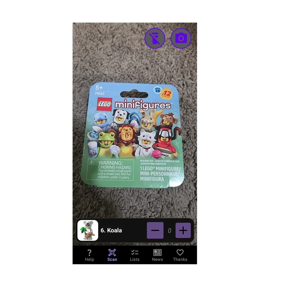 Lego includes out