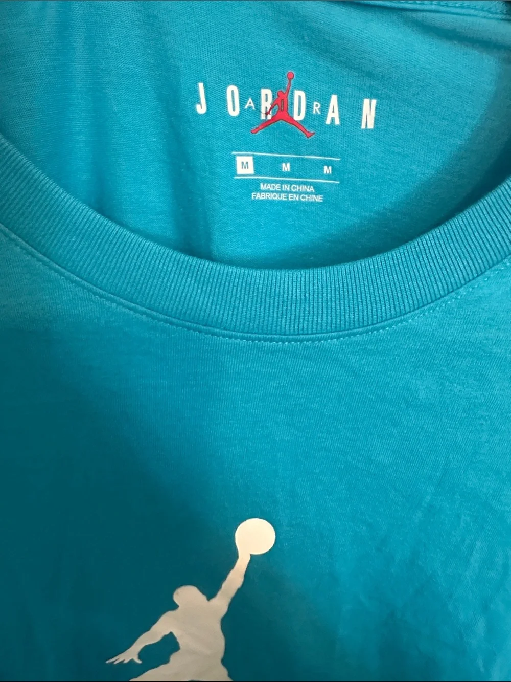 Jordan shirt featuring