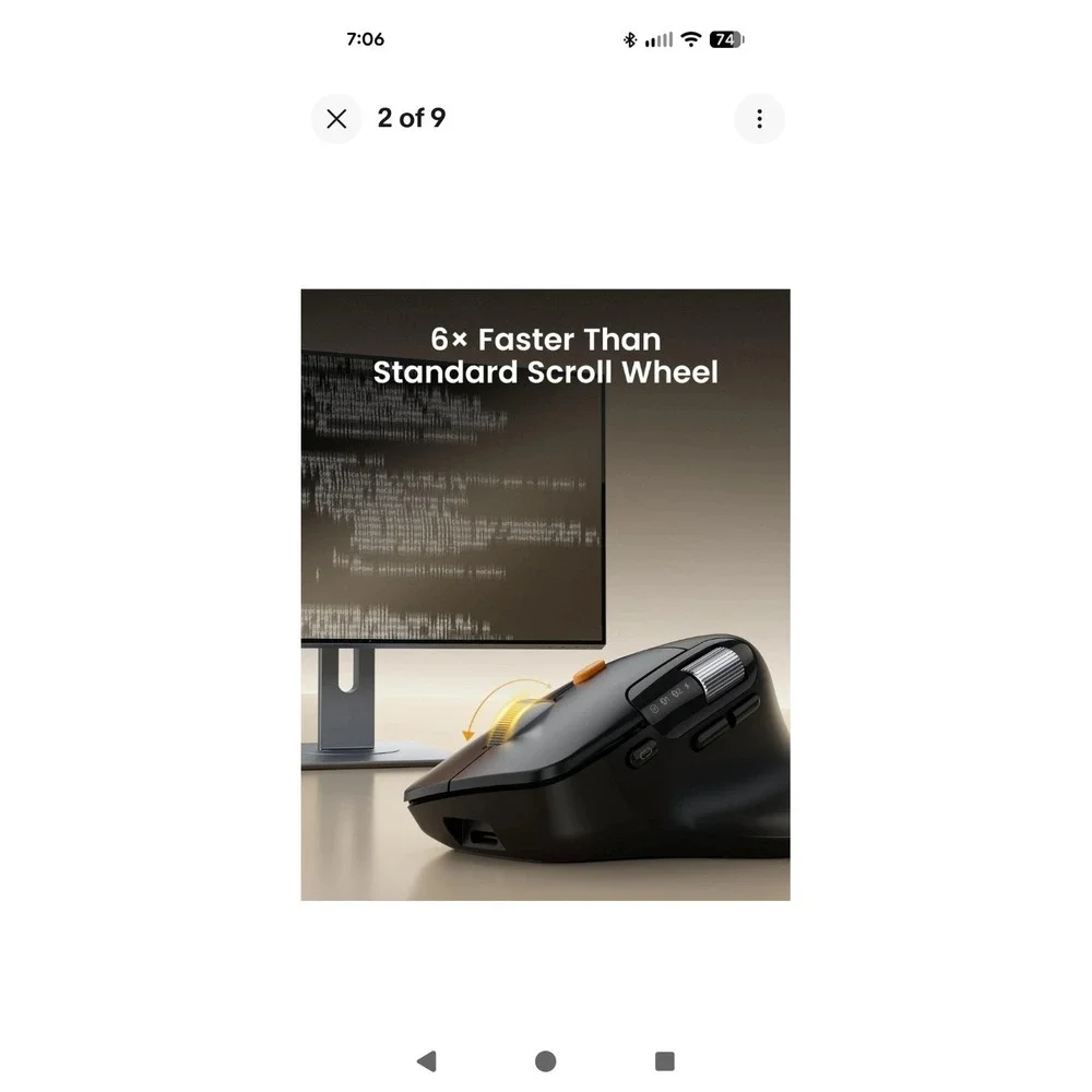 ProtoArc ergonomic bluetooth