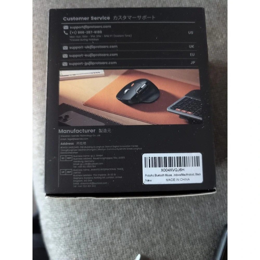 ProtoArc ergonomic bluetooth