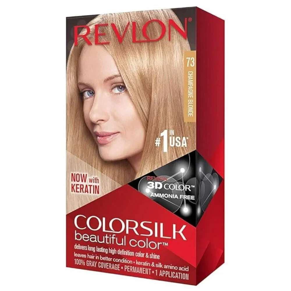 NWT Revlon ColorSilk Beautiful Champagne Blonde Color #73