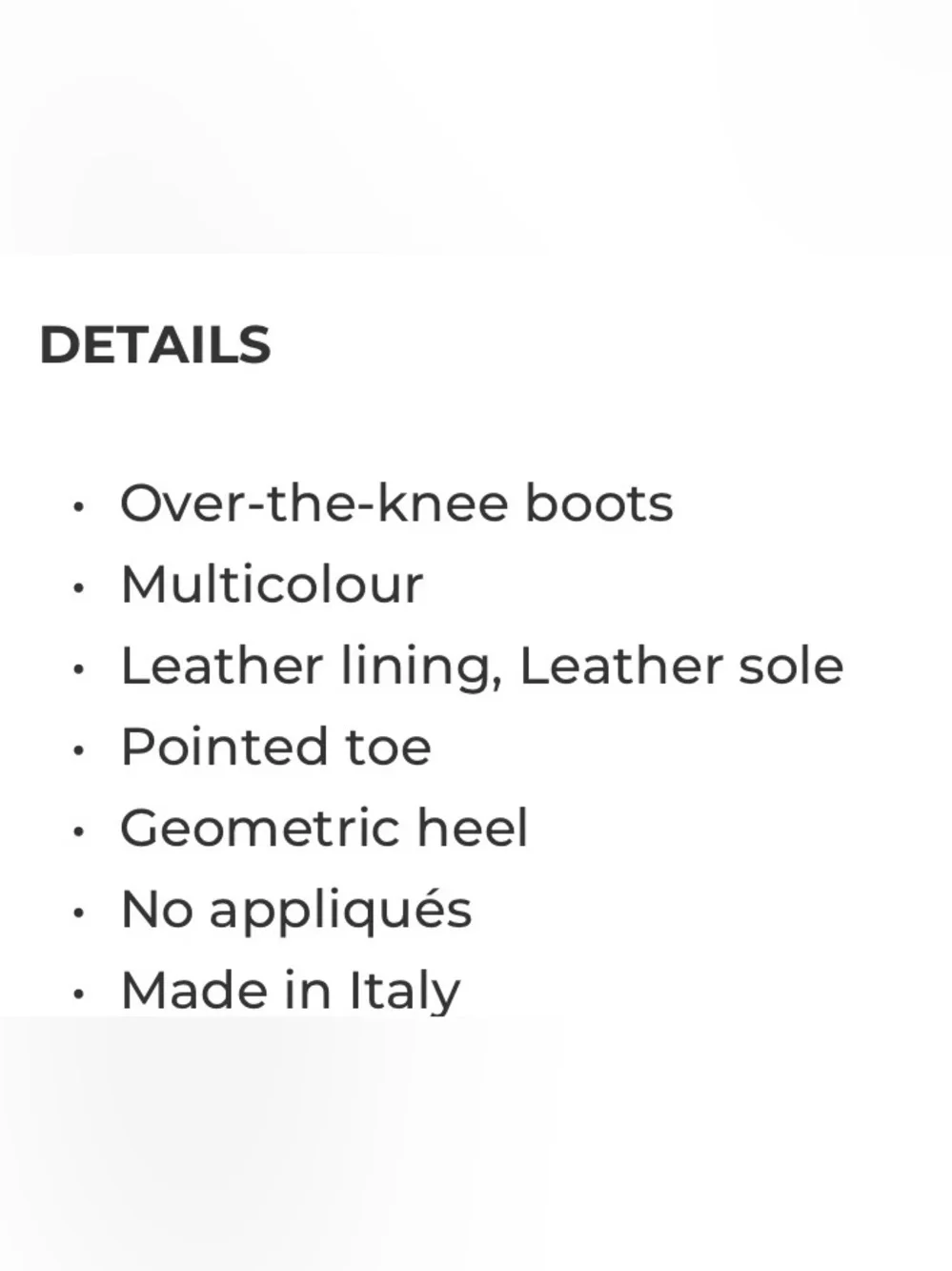 ISABEL MARANT Over-the-Knee Lorey Boot in Multicolor & Ecru