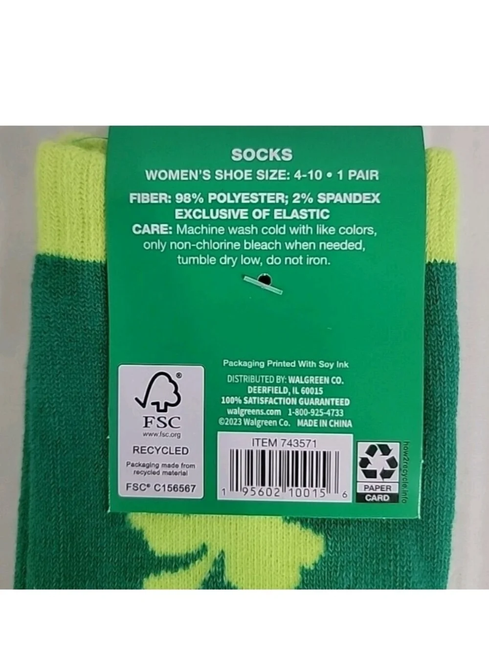 walgreens comfortable green