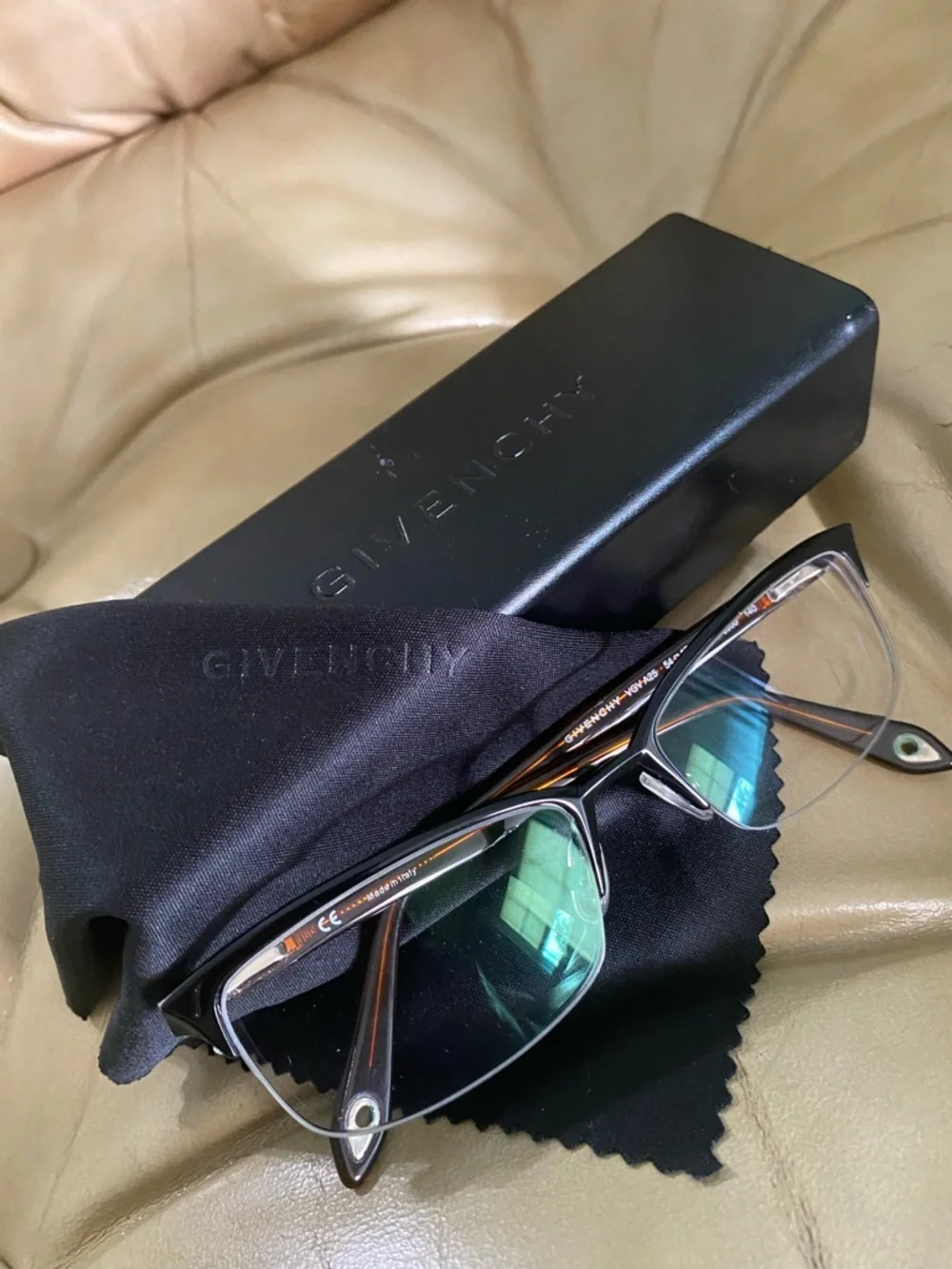 Givenchy Eye Glasses Prescription Lenses Nice Frames No flaws