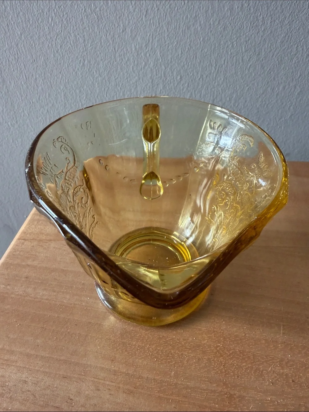 federal glass elegant amber