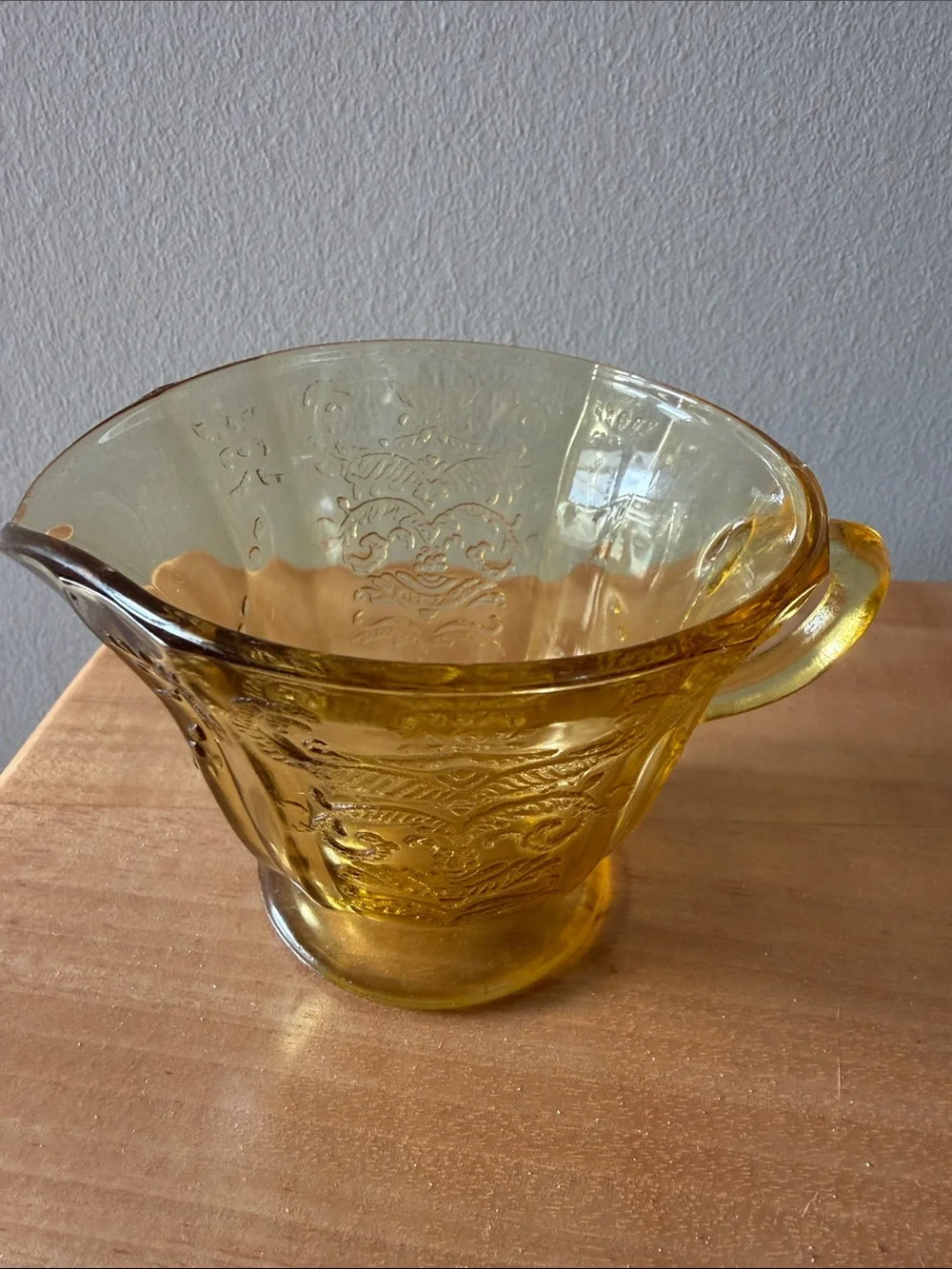 federal glass elegant amber