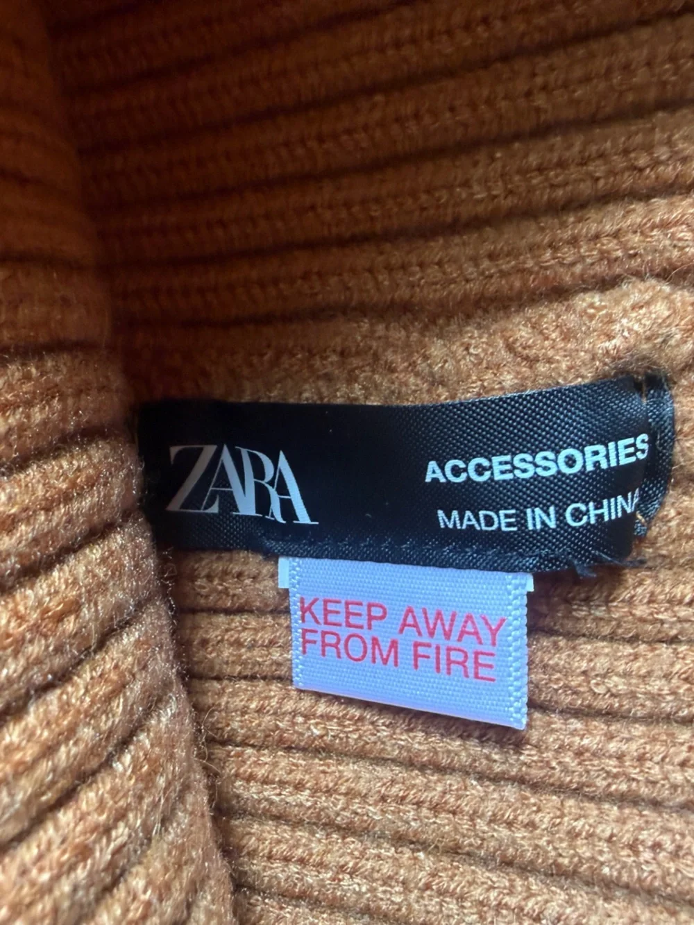 Zara ribbed knit