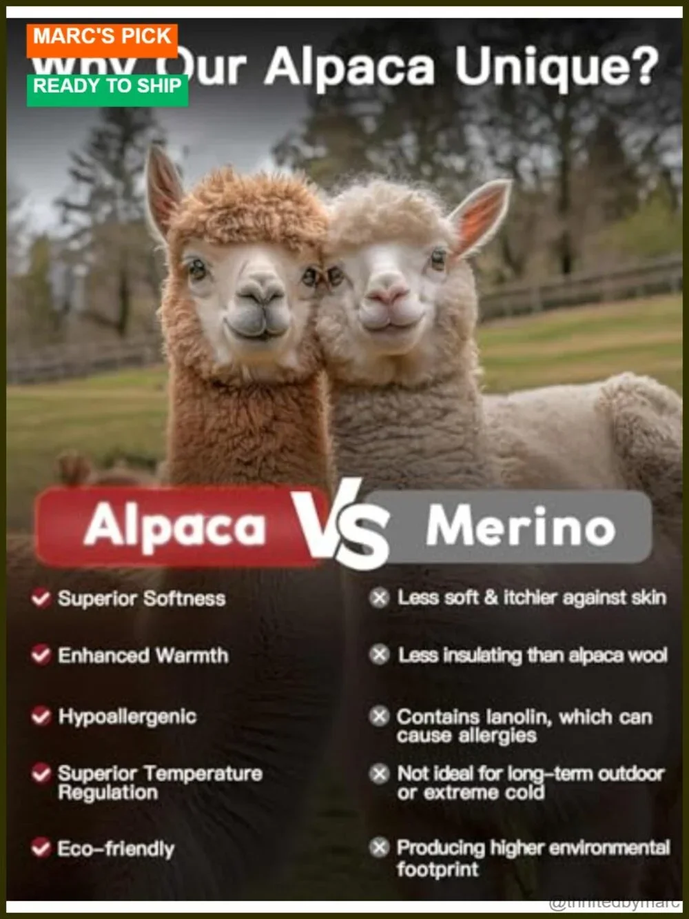Alpaca Wool Micro Crew Socks Moisture Wicking Anti-Blister Hiking Cushioned