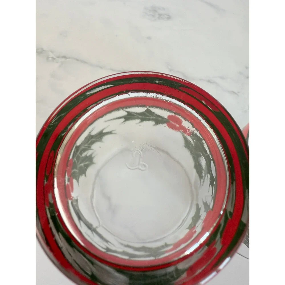 Libbey vintage pair