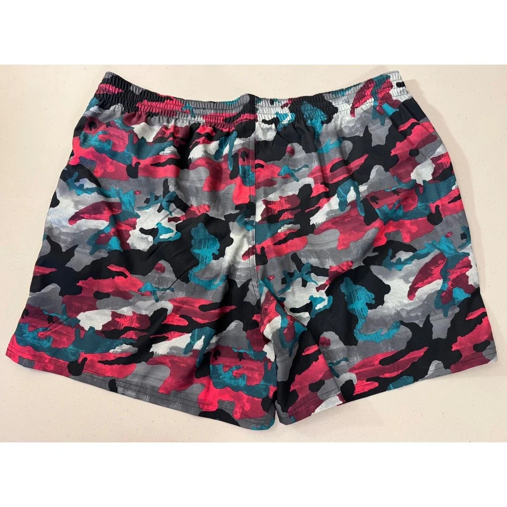 Nike Swim Trunks Men XXL Red Camo Board Shorts‎ NESSE548-463NEW