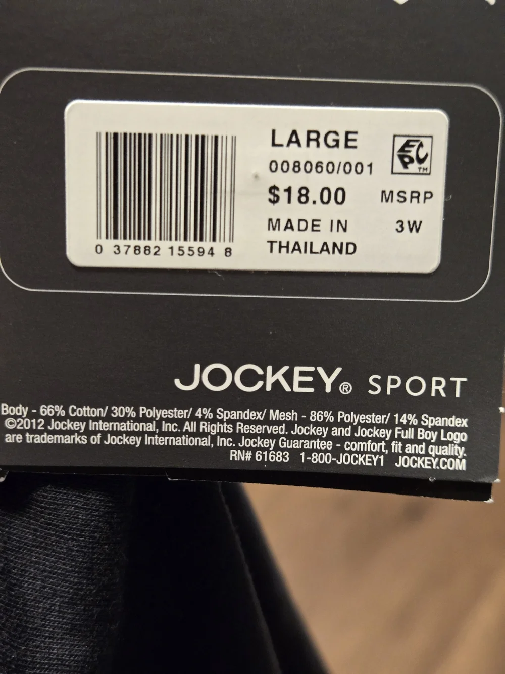 Jockey men cotton