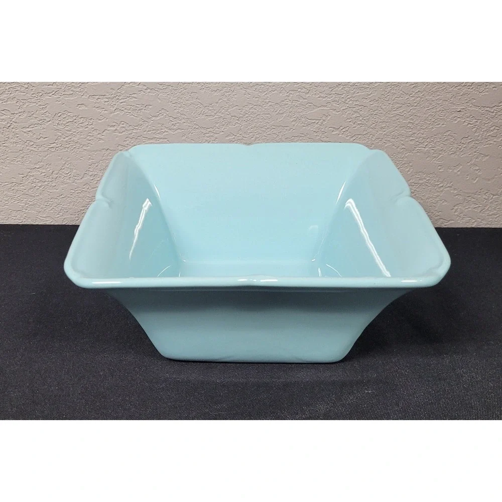 Taste Of Home Entertaining Square Ceramic Baking Dish 9.5 Inches Teal