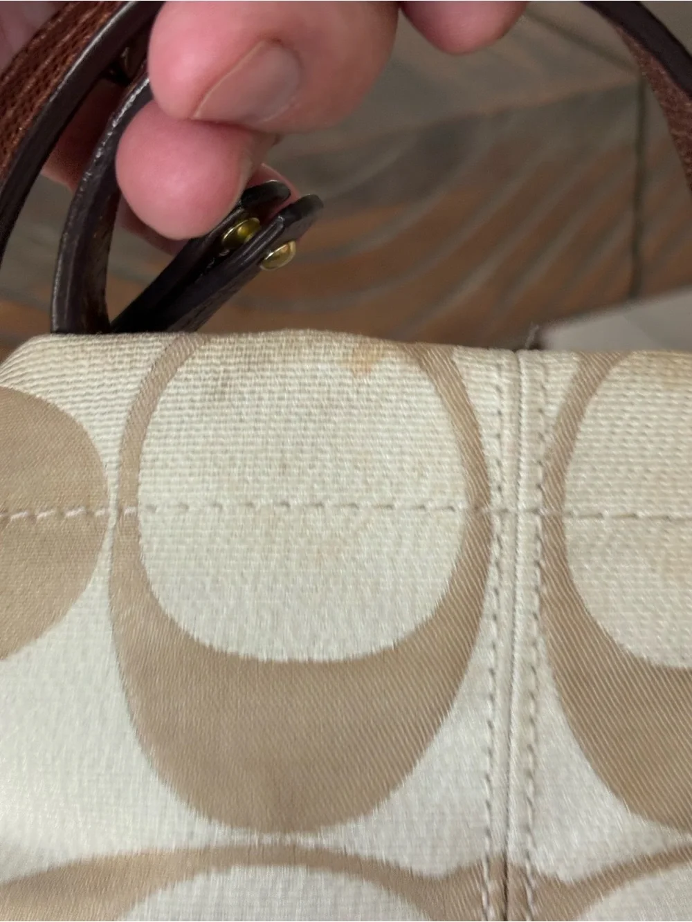 Coach signature print