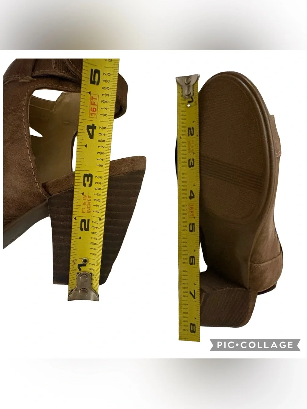 NEW IN BOX Women's Naturalizer Talan - Latte - Size 7 Sandals Heels Shoes