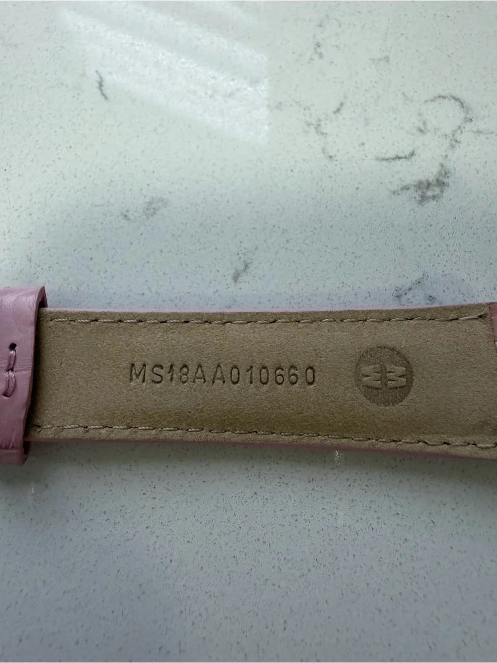 Michele genuine alligator