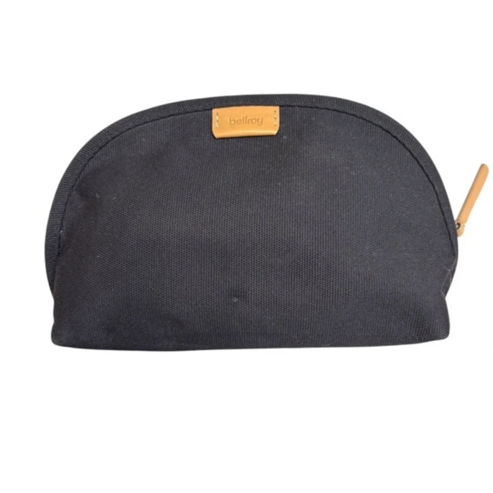Bellroy black canvas tech bag unisex