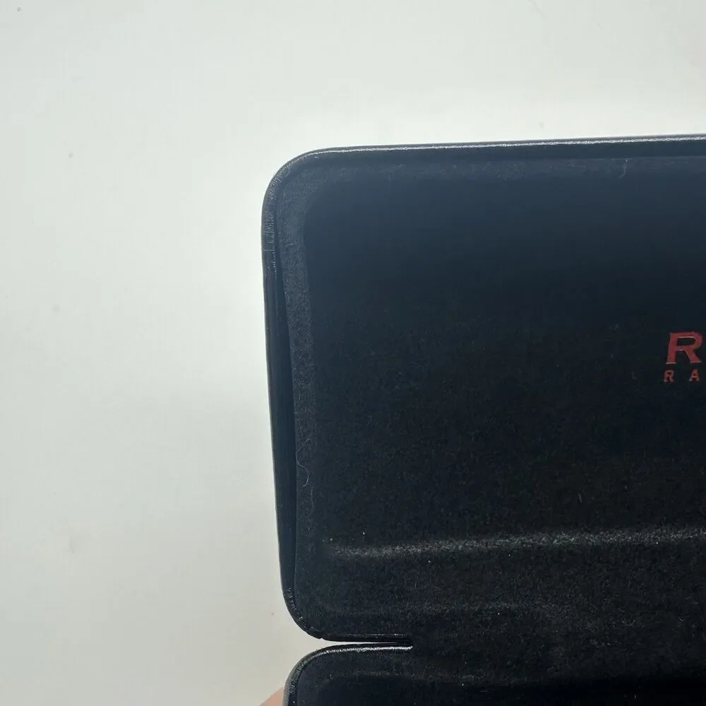 Ralph Lauren Hard Shell Eyeglasses Case Black Large Sunglasses Mens Womens