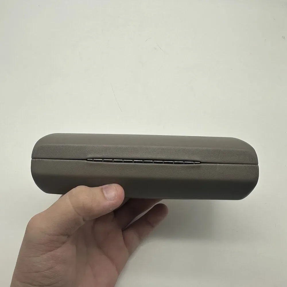 Gray BCBGMAXAZRIA Glasses Sunglass Case Velvet Inside