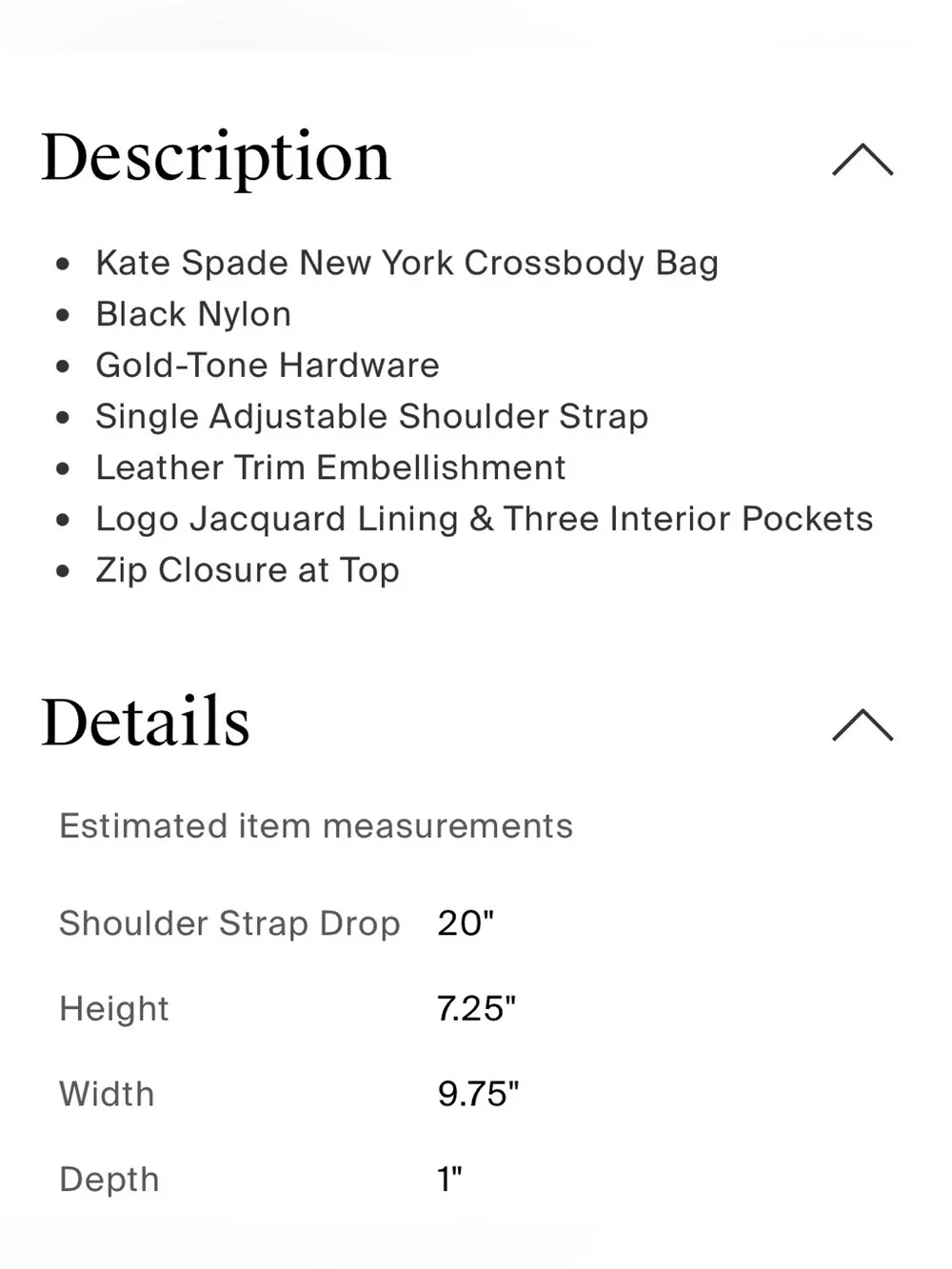 kate spade sleek kate