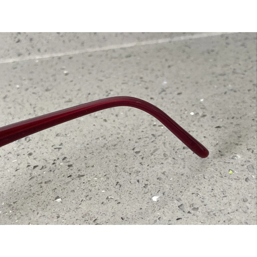 THEORY Eyeglasses Frames ONLY TH1140 C03 135 51 17 Brown Rectangular pink