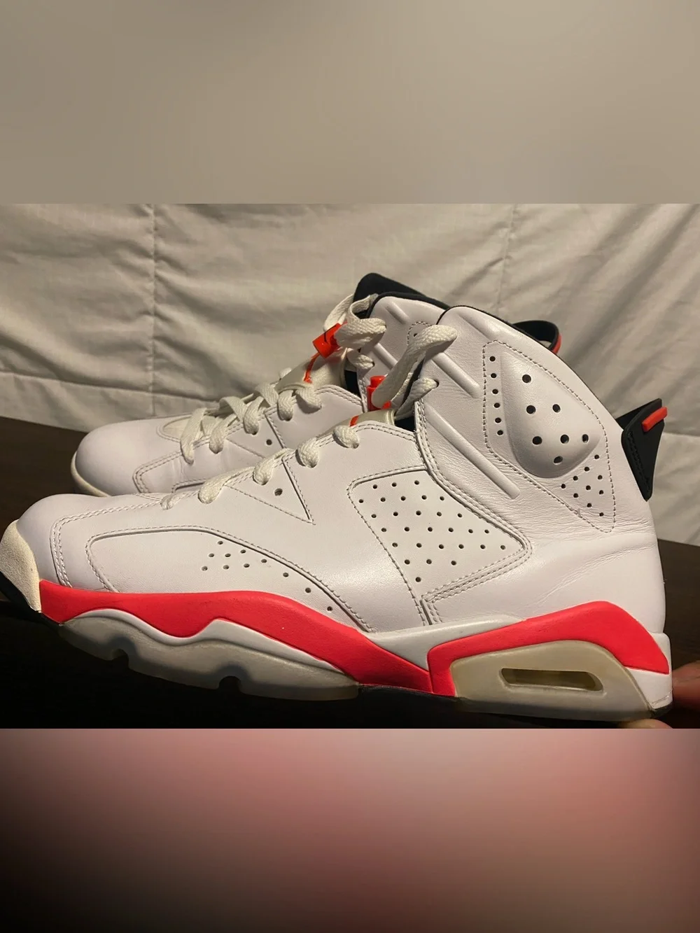 Jordan looks perforated