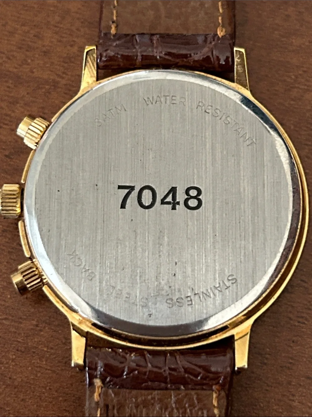 Vintage Limited Express Watch Quartz Movement, Moonphase Chronograph