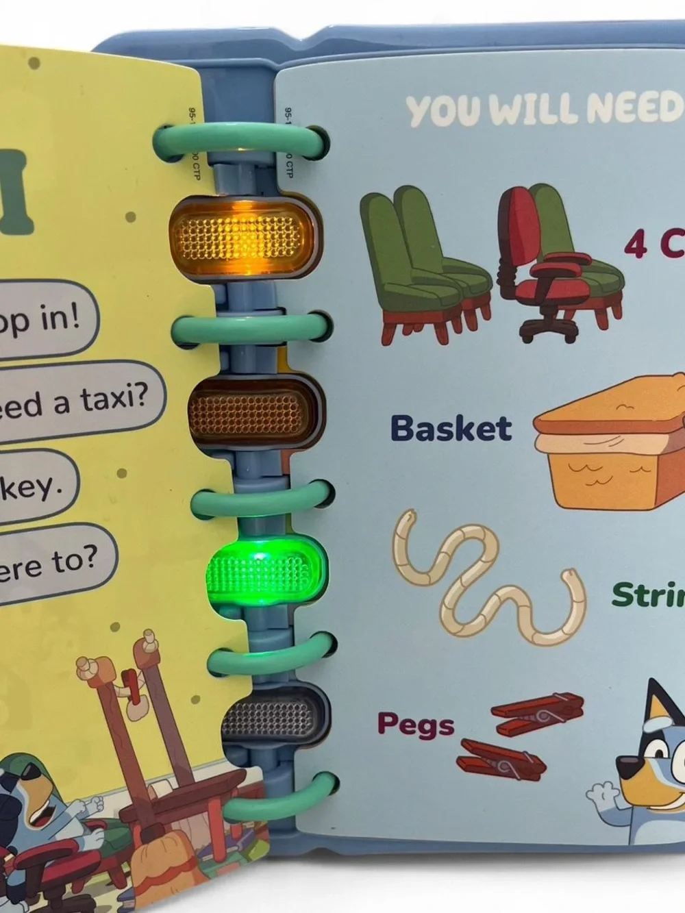 vtech bluey book