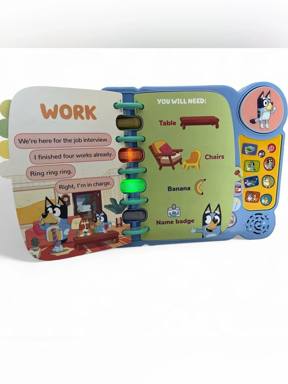 vtech bluey book