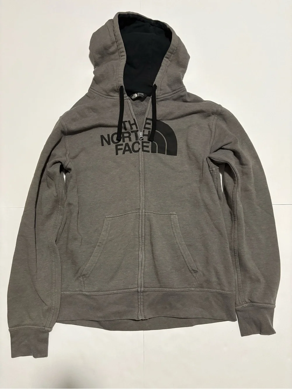 The North Face Full Zip Hoodie Gray Men’s Large