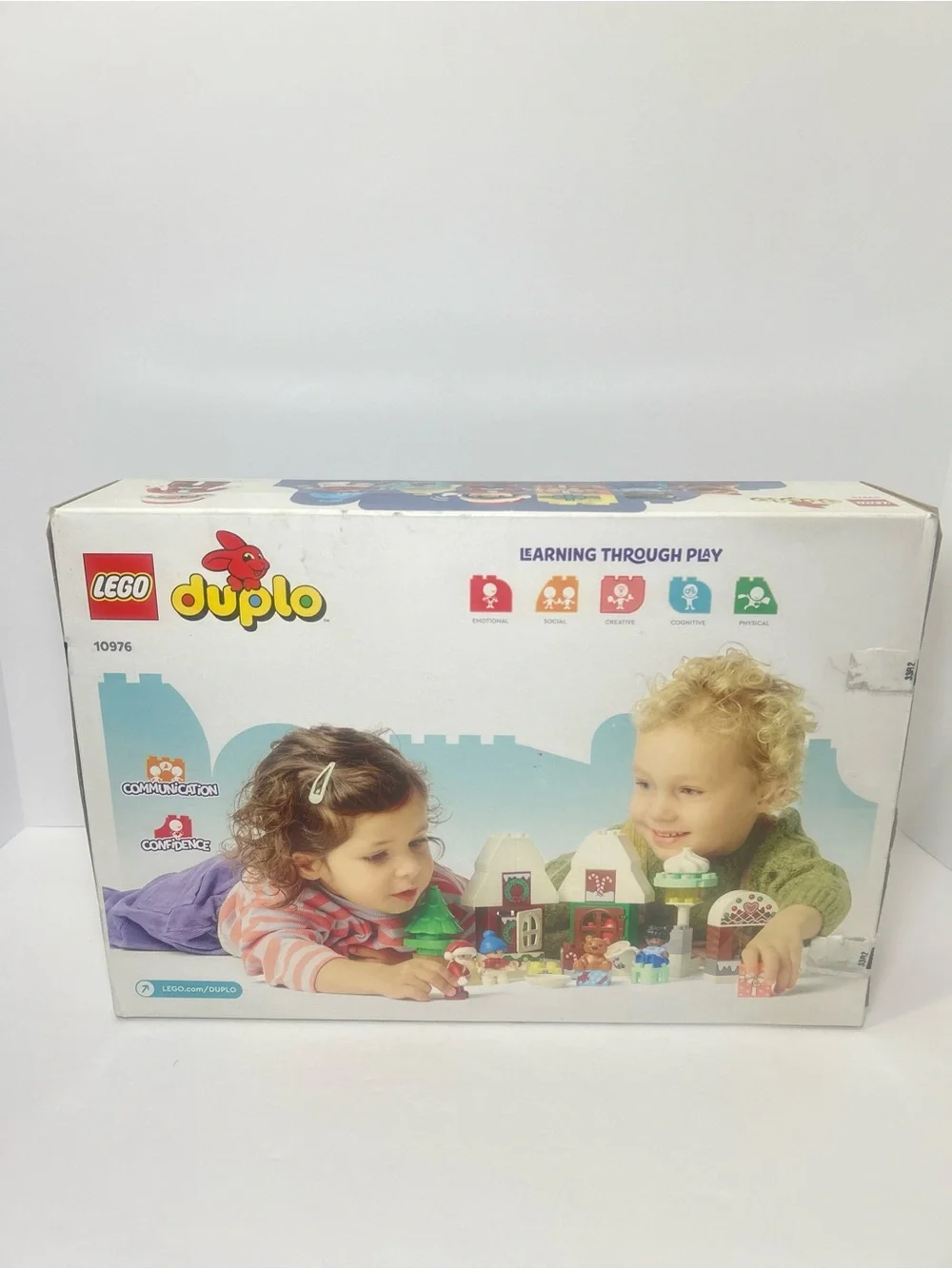 Lego Duplo Santas Gingerbread House 10976 Christmas Holiday Set W/ Box Complete