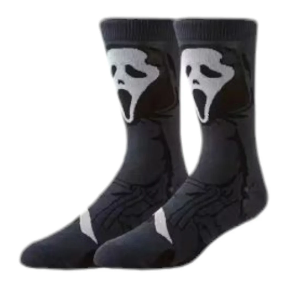 5 Pair Cartoon Character Anime Socks, Unisex Adult