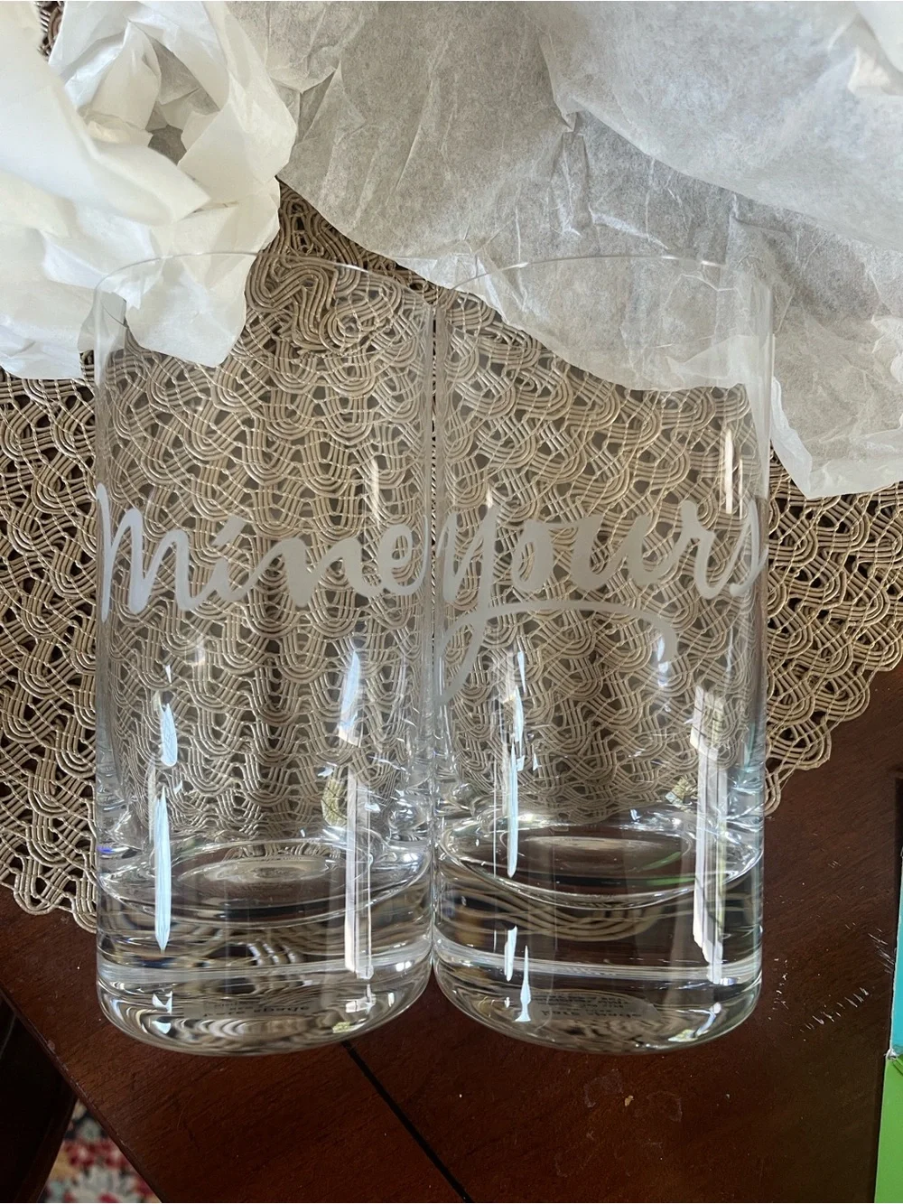 kate spade Two of A Kind Highball Set *new in box never used*