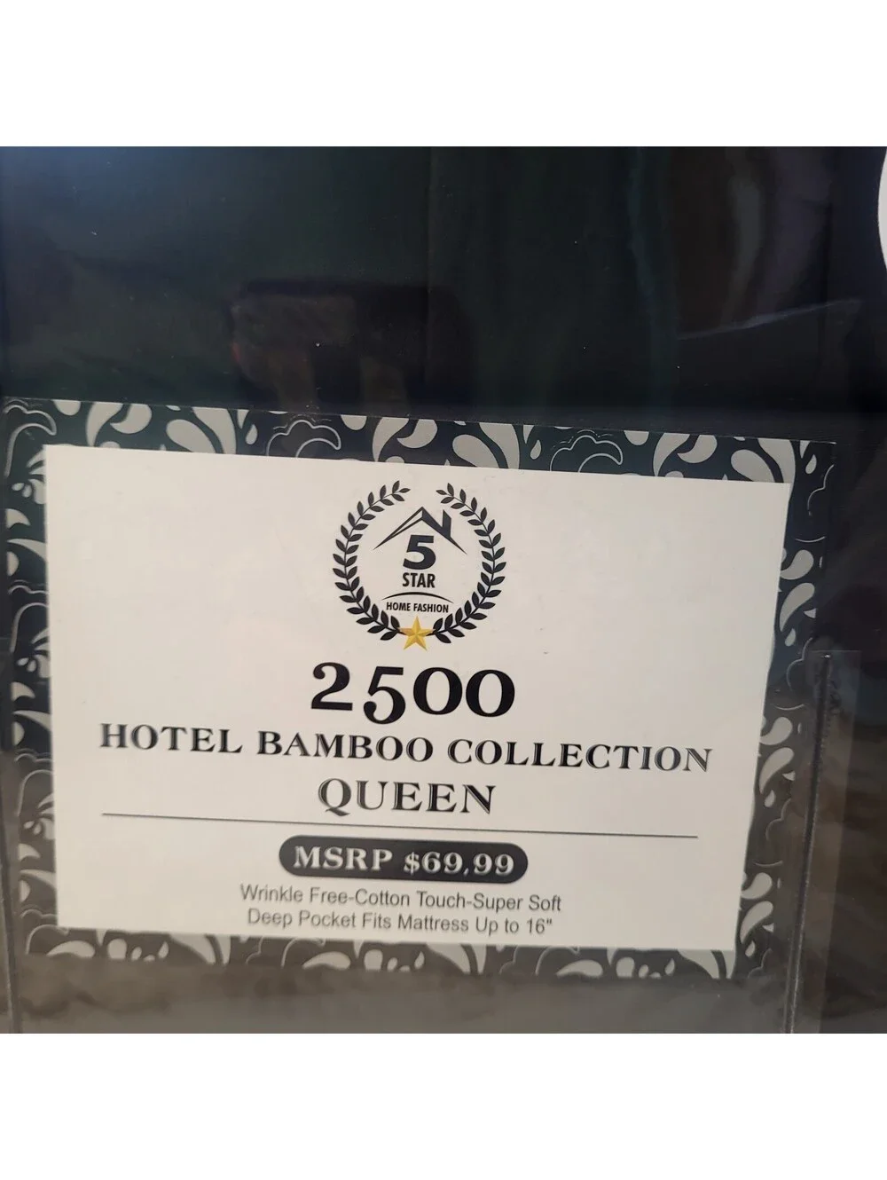 Hotel Collection its fits six