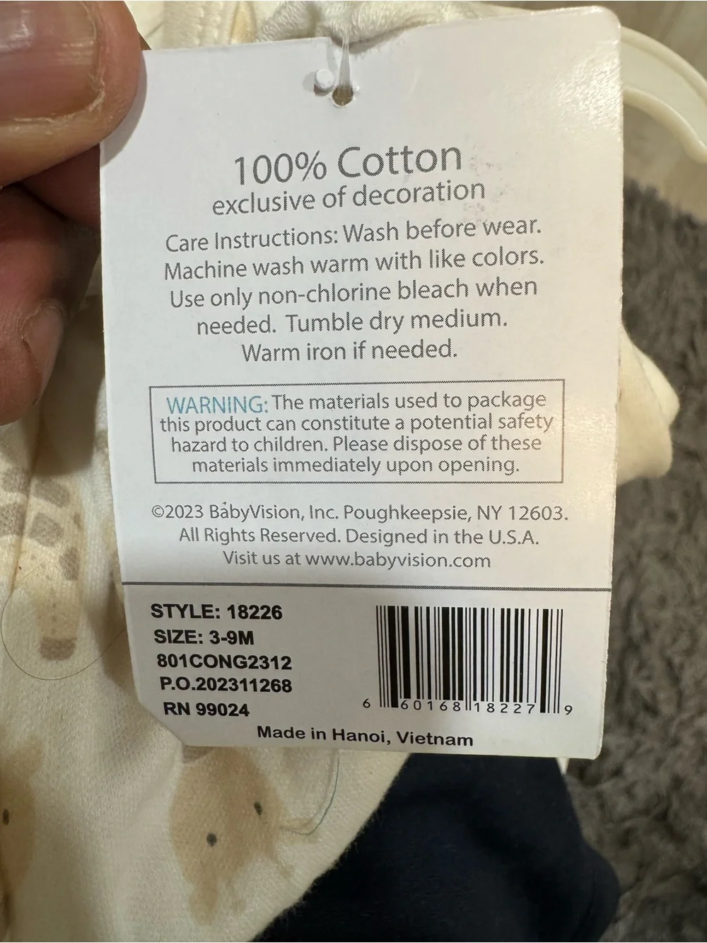 Hudson Baby sleeveless baby