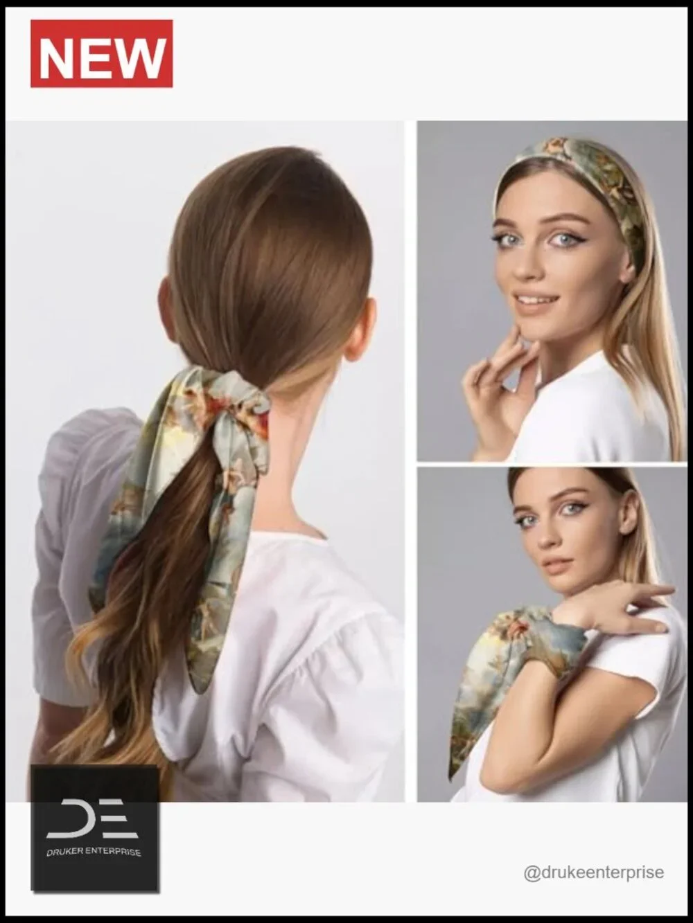 N/A scarf silk