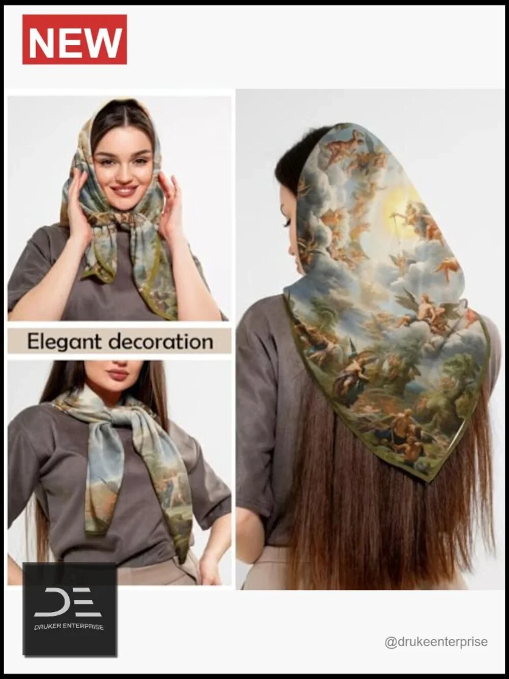 N/A scarf silk