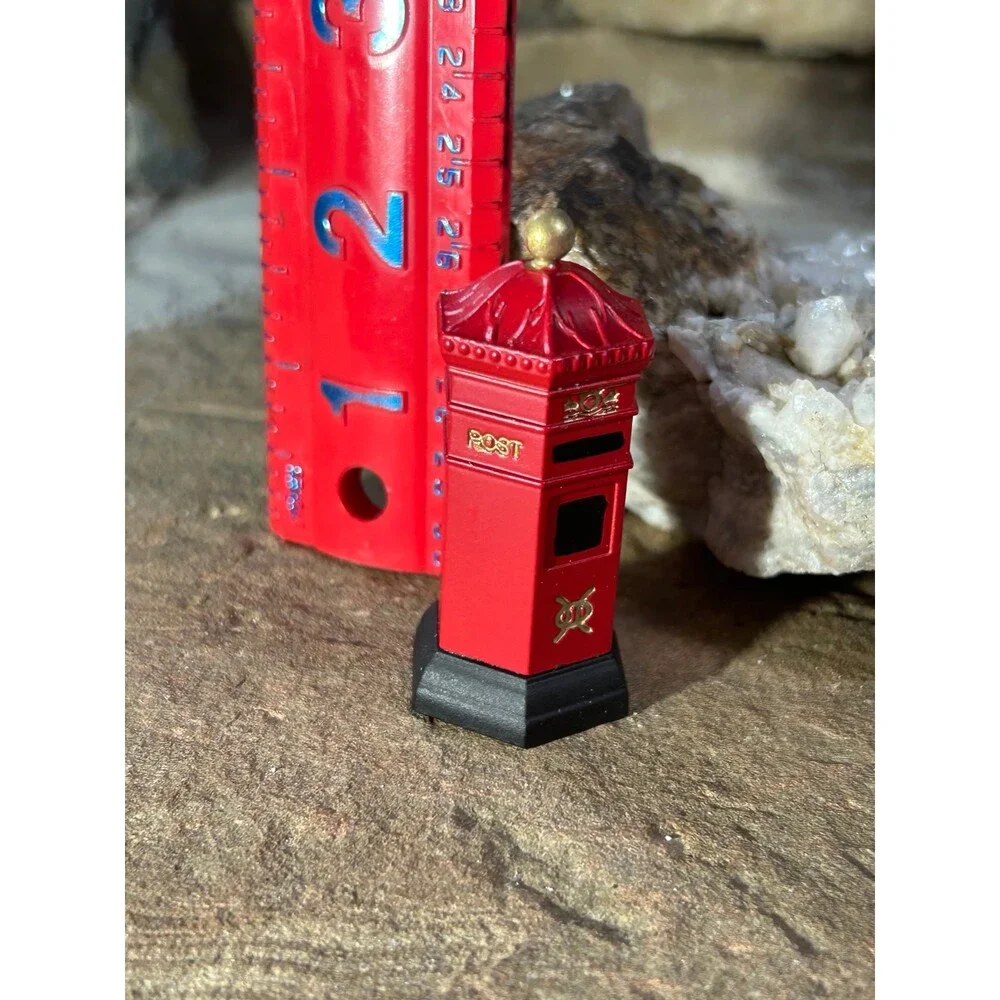 Dept 56 English Post Office Box #5805-0 box  metal accessory