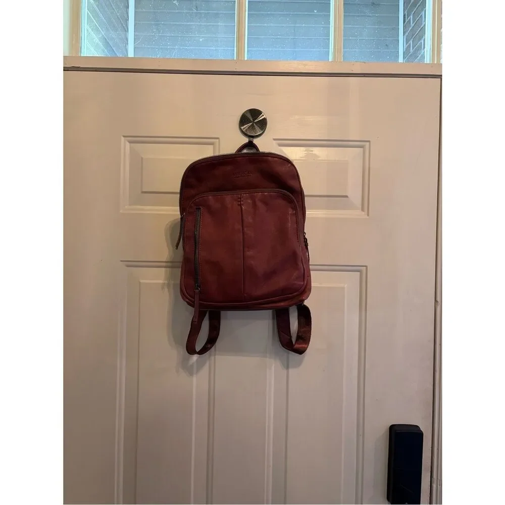 American Leather Co. compact polished