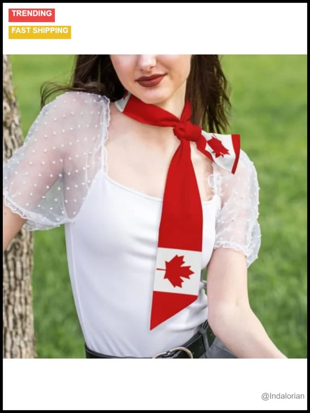 Polyester Scarf for Women - Multipurpose Headscarf, Bag Scarf, Belt