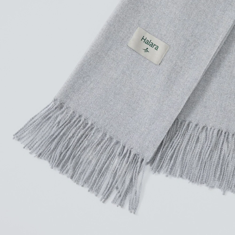 HALARA knit fringe