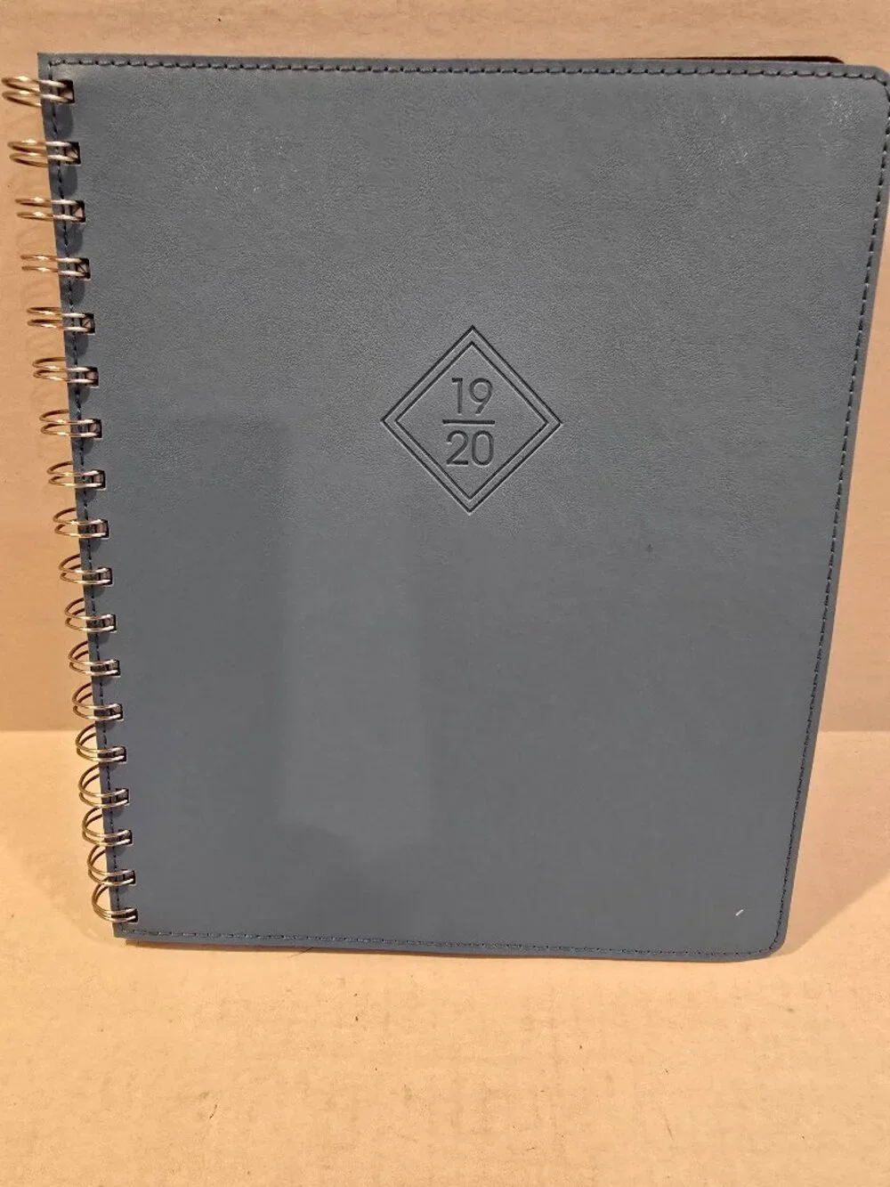 Planner Weekly Monthly July 2019-June 2020 Blue Cover Spiral Bound 7.5