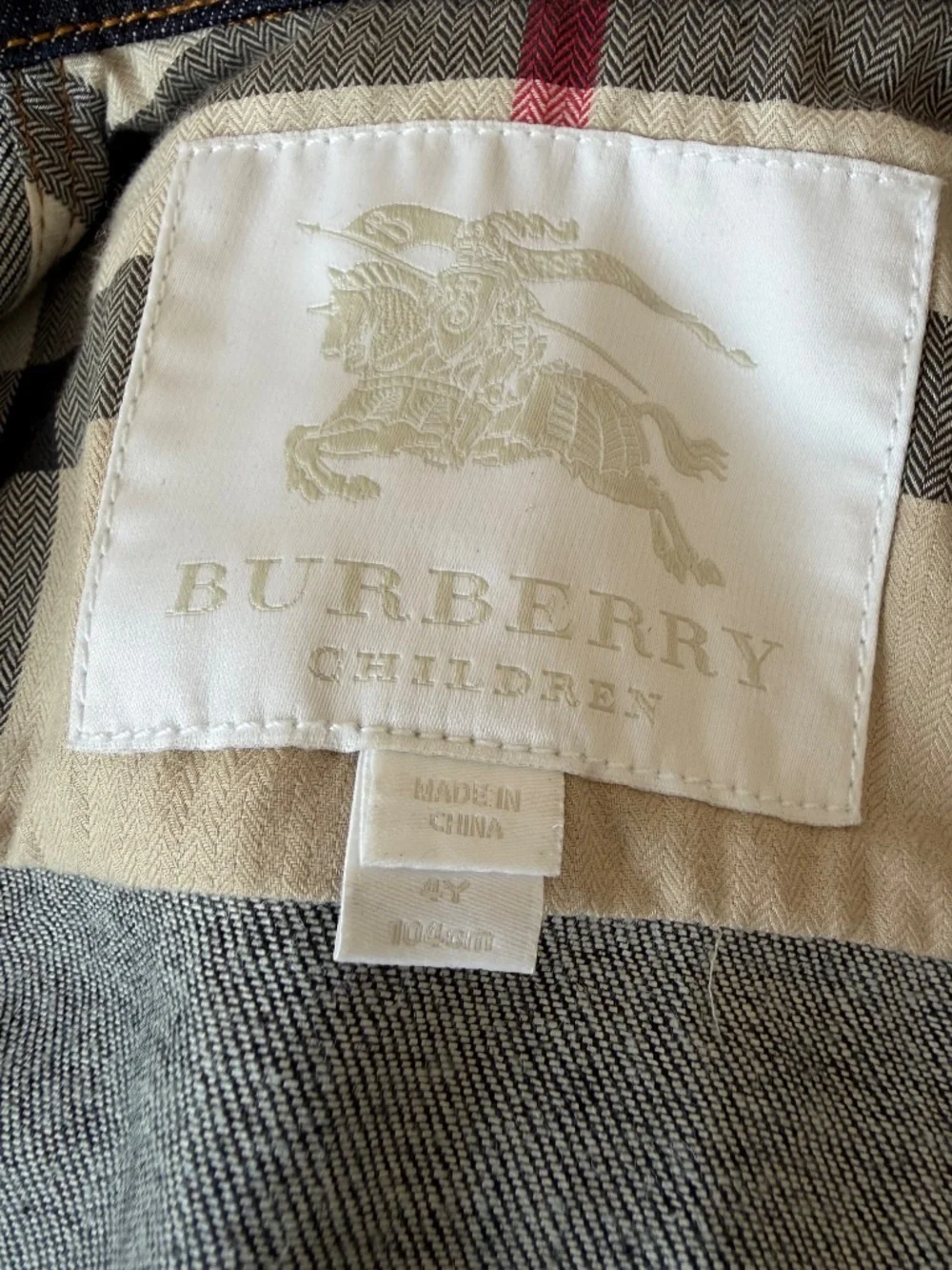 Burberry kids denim