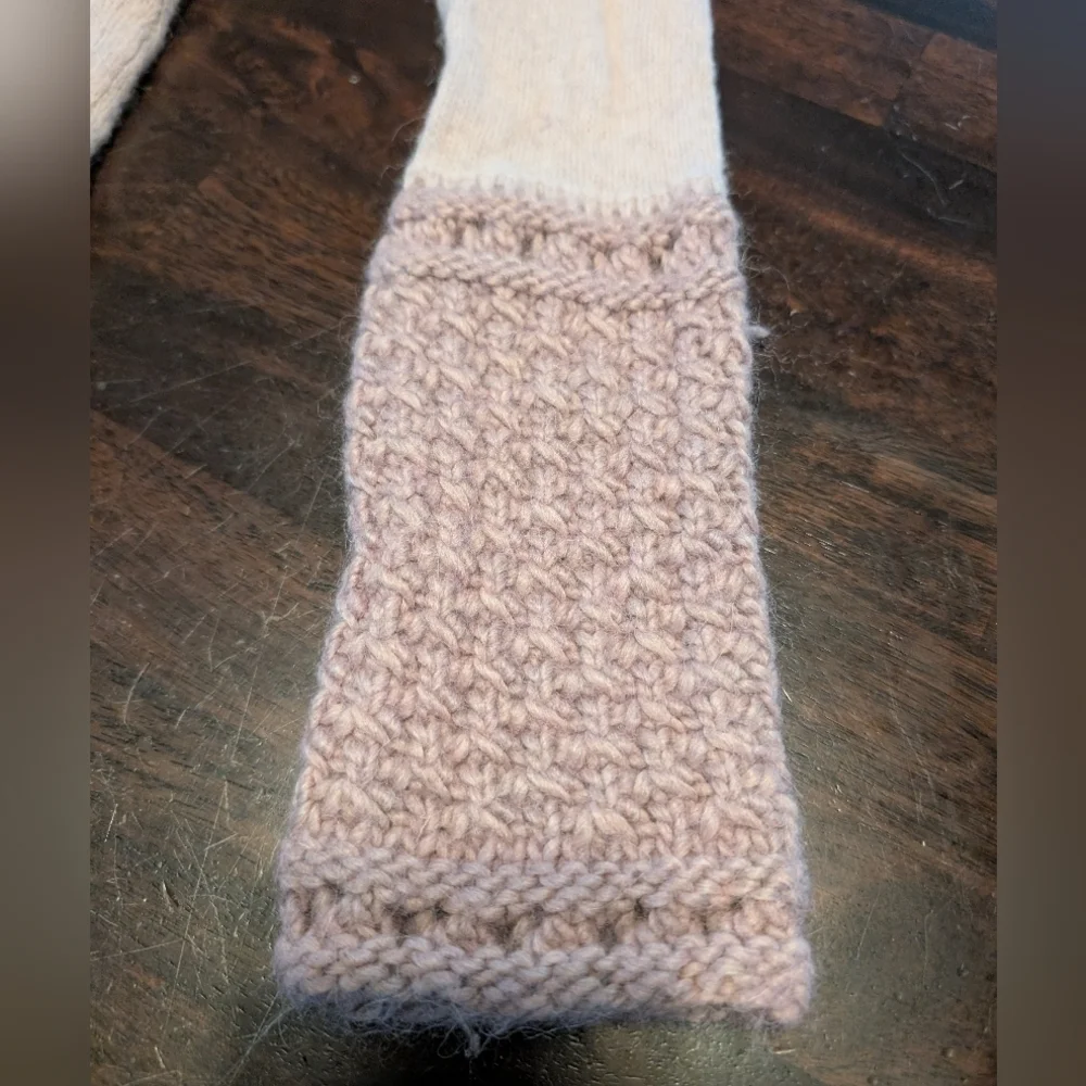 Tory Burch Alpaca/Wool Blend Knit Sweater, Women's Medium, Lavender/Mauve