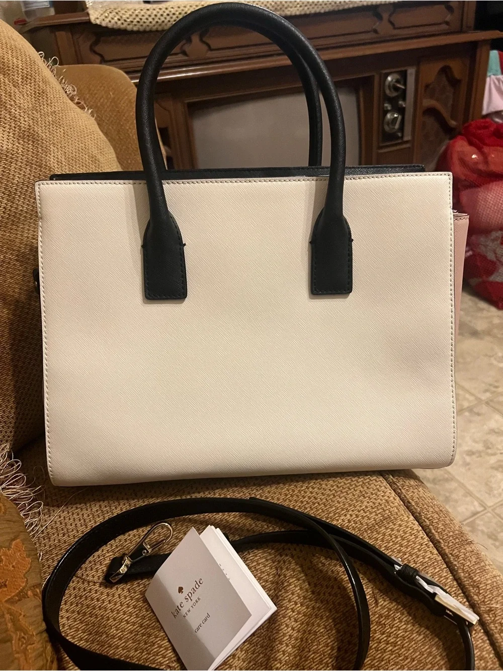 kate spade structured satchel