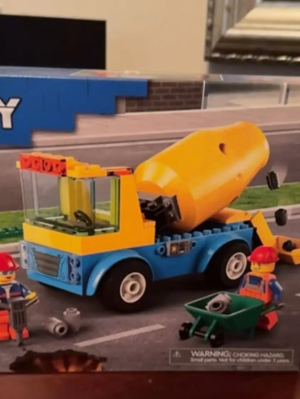 LEGO City Cement Mixer Truck Building Toy (unopened)